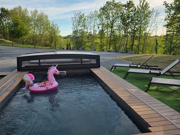 Piscine Couverte et Chauffée
