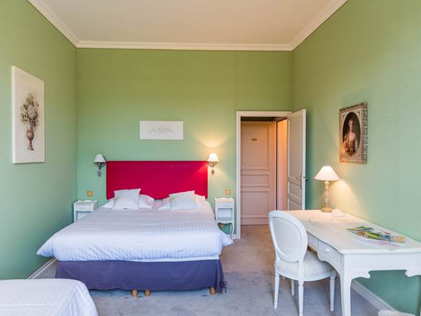 Chambre Verte Château double ou quadruple