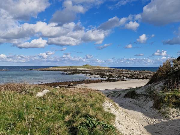 Chemin randonnée, secteur Tréompan