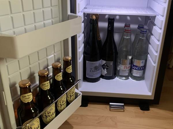 Minibar  de la  Prestige de l´hôtel de charme à Quimperlé