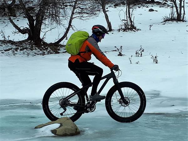Le VTT en hiver, c 'est top