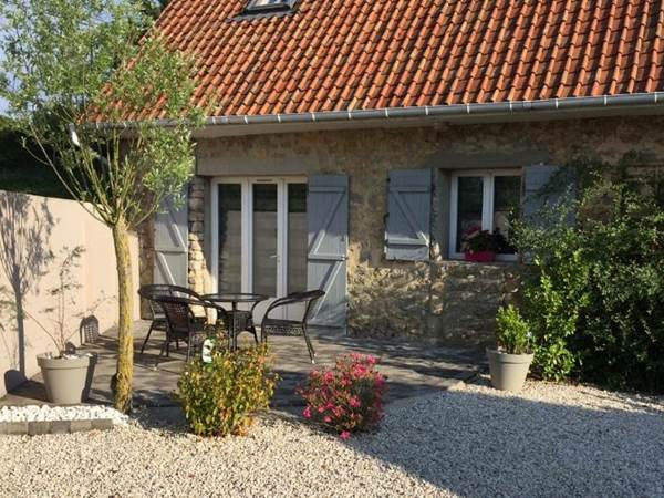 acces P'tit  gite + terrasse