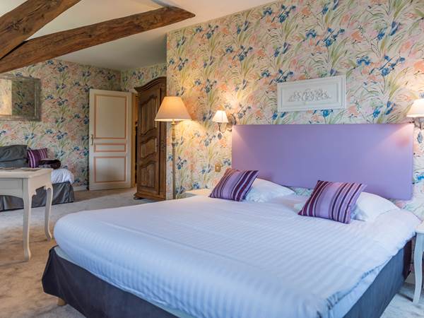 Chambre Parme château de 2 à 5 couchages