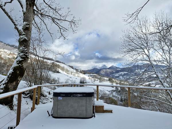 Spa Bulle de neige hiver