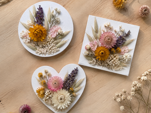 mini cadres fleuris