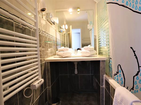 Douche sur baignoire