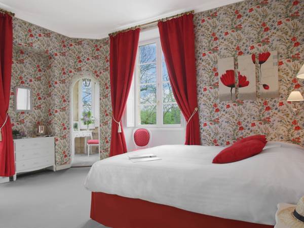 Chambres d'hôtes de charme Coquelicots vue de l'entrée
