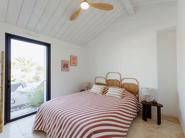 Villa Bleu Baya chambre 1 lit double accès terrasse