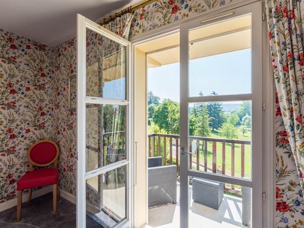 Chambre quadruple gentilhommière Junior Suite 26 avec balcon - PMR