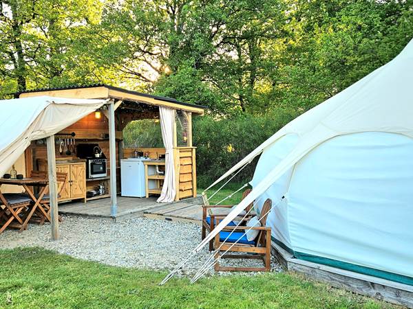 Le Ranch- Lotus Belle tipi exterior