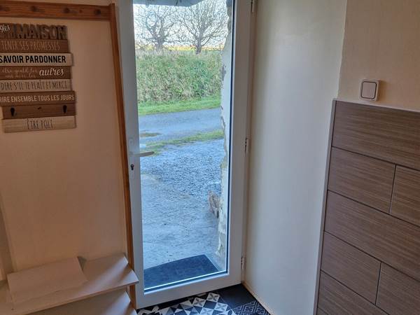 Coin Entrée du gîte