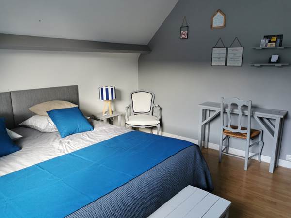 Chambre "La tour du Bonheur" coté Ouest-galerie