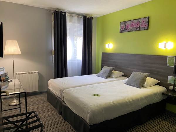 Chambre Lits Simples Confort - Vue sur Jardin