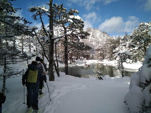 En chemin du lac de Gaube