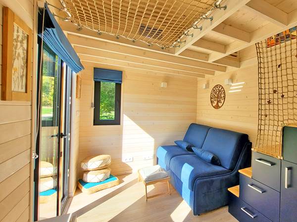 tiny house Mesange salon