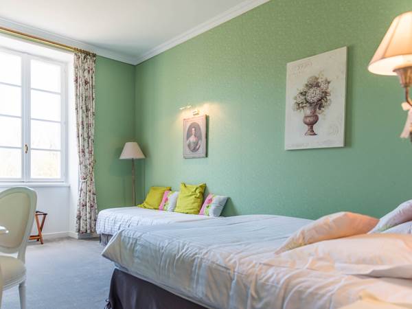 Chambre Verte Château double ou quadruple