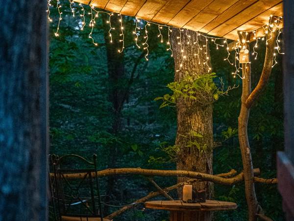 cabane aux bougies
