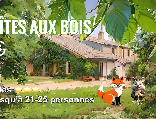 GITESAUXBOIS gites de charme à la campagne à BOULT-AUX-BOIS