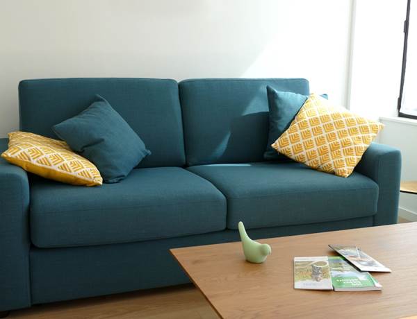 Canapé convertible - couchage supplémentaire Résidence Heurtebise Jonzac