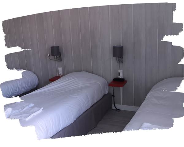 chambre triple 3 lits individuel