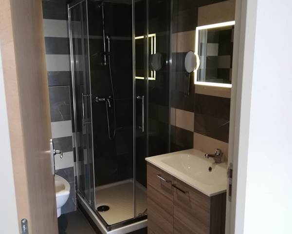 vue de la salle de bain