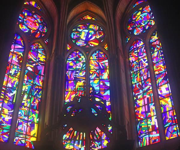 Cathédrale, vitrail