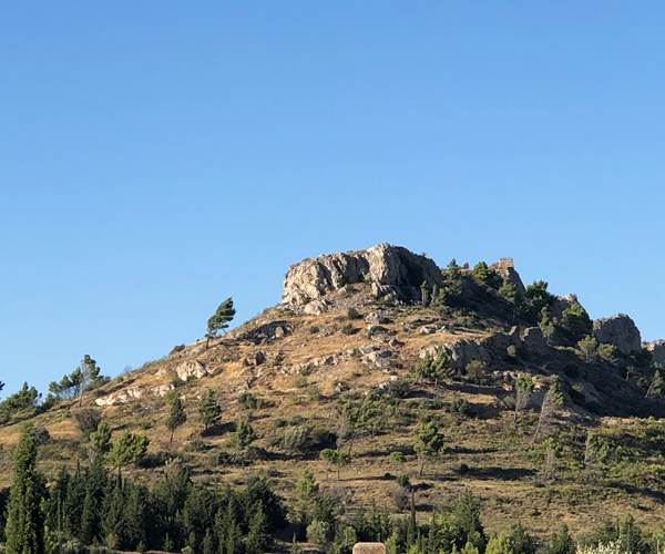 vestiges de l'ancien château de Montséret