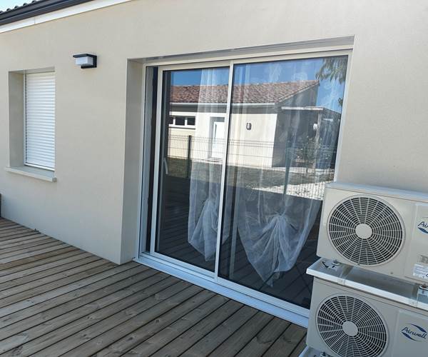 Logement 2 Equilibre LE MAINE LOREVA CONSTANT vue terrasse extérieure 2