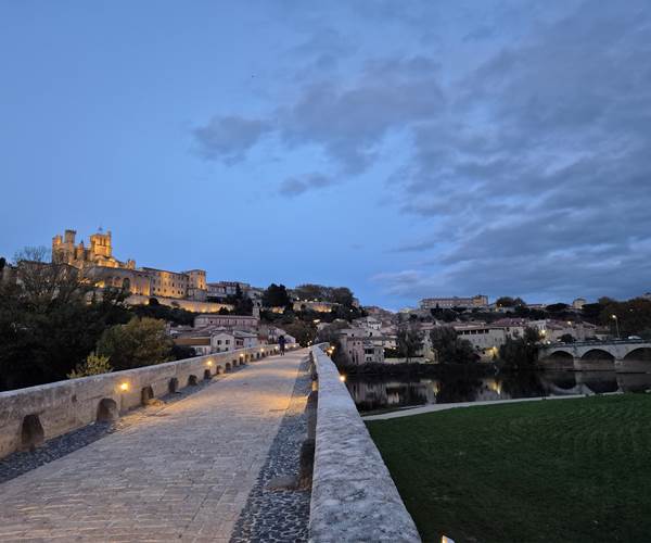 Sur le Pont Vieux Béziers