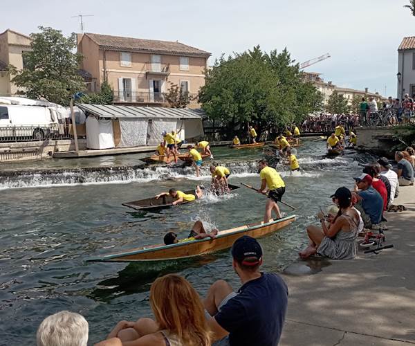 Course de nego à l'Isle sur la sorgue