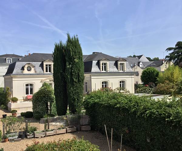 Vue aérienne Villa Castalie