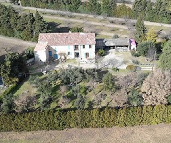Vue d'ensemble de la maison d'hôtes