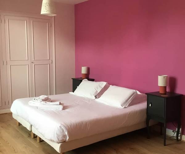 Naiades: chambre avec lit king size ou 2 simples avec coiffeuse