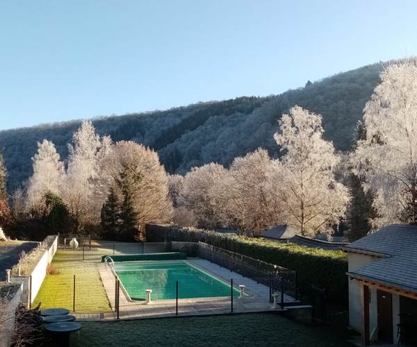 Jardin en hiver