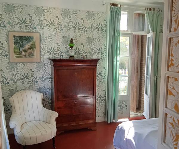 Le Mas Palegry chambres d'hôtes Perpignan chambre 1 suite avec vue sur jardin 07
