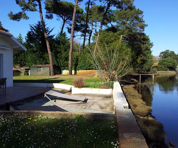 terrasse vue canal