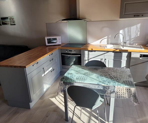 Vue cuisine américaine