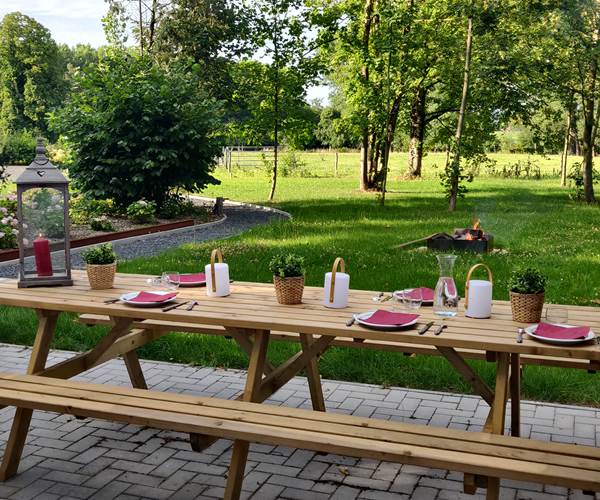 Profitez de la terrasse !