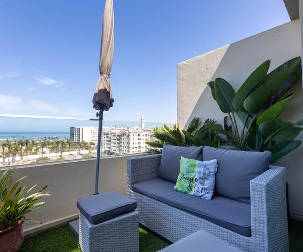 terrasse avec vue panoramique