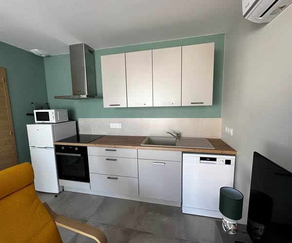 Logement 2 Equilibre LE MAINE LOREVA CONSTANT vue cuisine