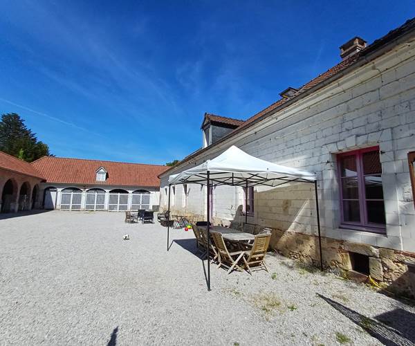 Gîte du château de la Caloterie orienté plein sud