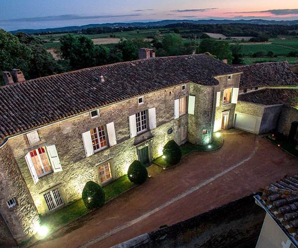 Le château de nuit