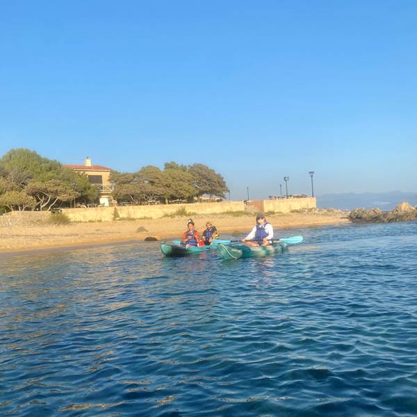 Abbartello canoe de mer kayak Corse pause gourmande arrivée restaurant-photo-gallery