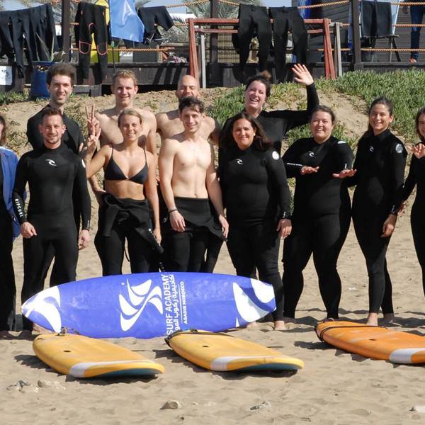 AGADIR SURF ACADEMY - Cours collectif de surf - 1 h-photo-gallery