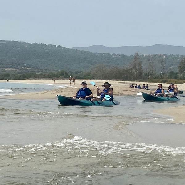 Abbartello Kayak sunset Taravo embouchure (5)-photo-gallery