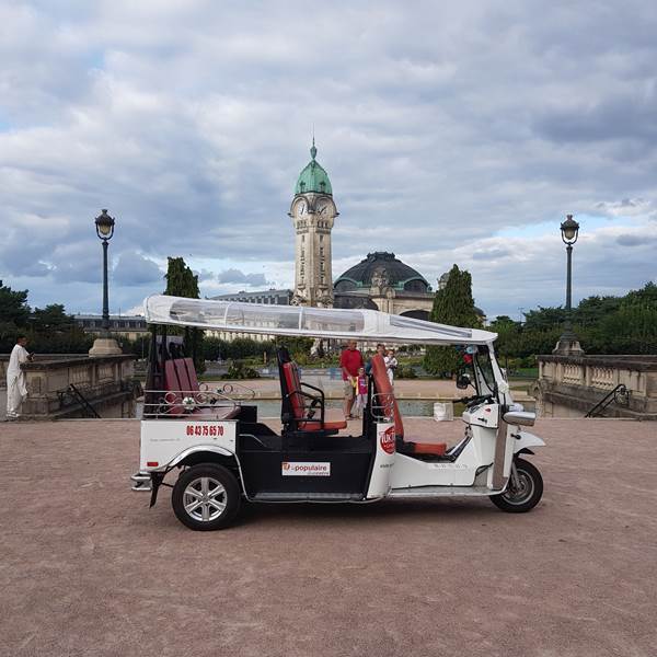 tuk tuk de Limoges  champ de Juillet Limoges gare-photo-gallery