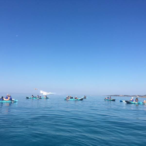 Abbartello canoe de mer kayak paddle Corse écopage canadair-photo-gallery