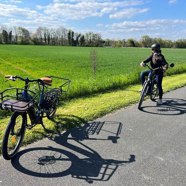Cycliste sur route-photo-gallery