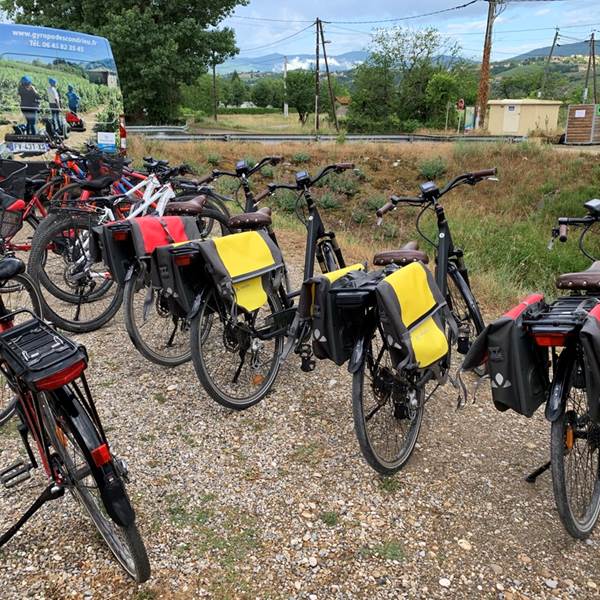VTC et E-BIKE avec sacoches - Via Rhona Condrieu-photo-gallery