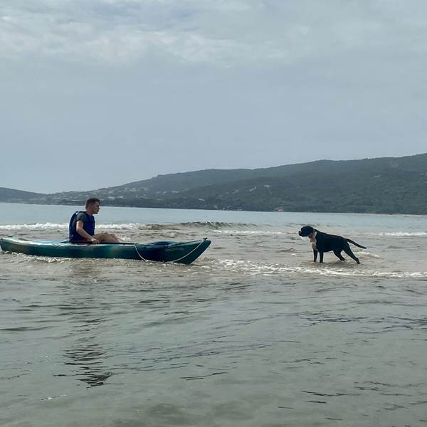 Abbartello Kayak sunset Taravo embouchure (6)-photo-gallery